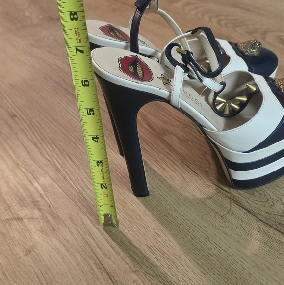 Gucci red carpet edition platform heels size 36.5 used once only - Picture 8 of 15